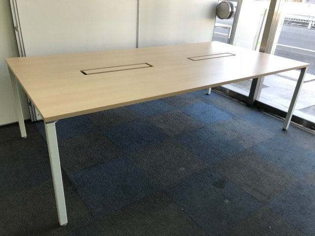 【中古】アプションフリー  DY1NEP MK37 オカムラ（okamura） ミーティングテーブル（会議机）