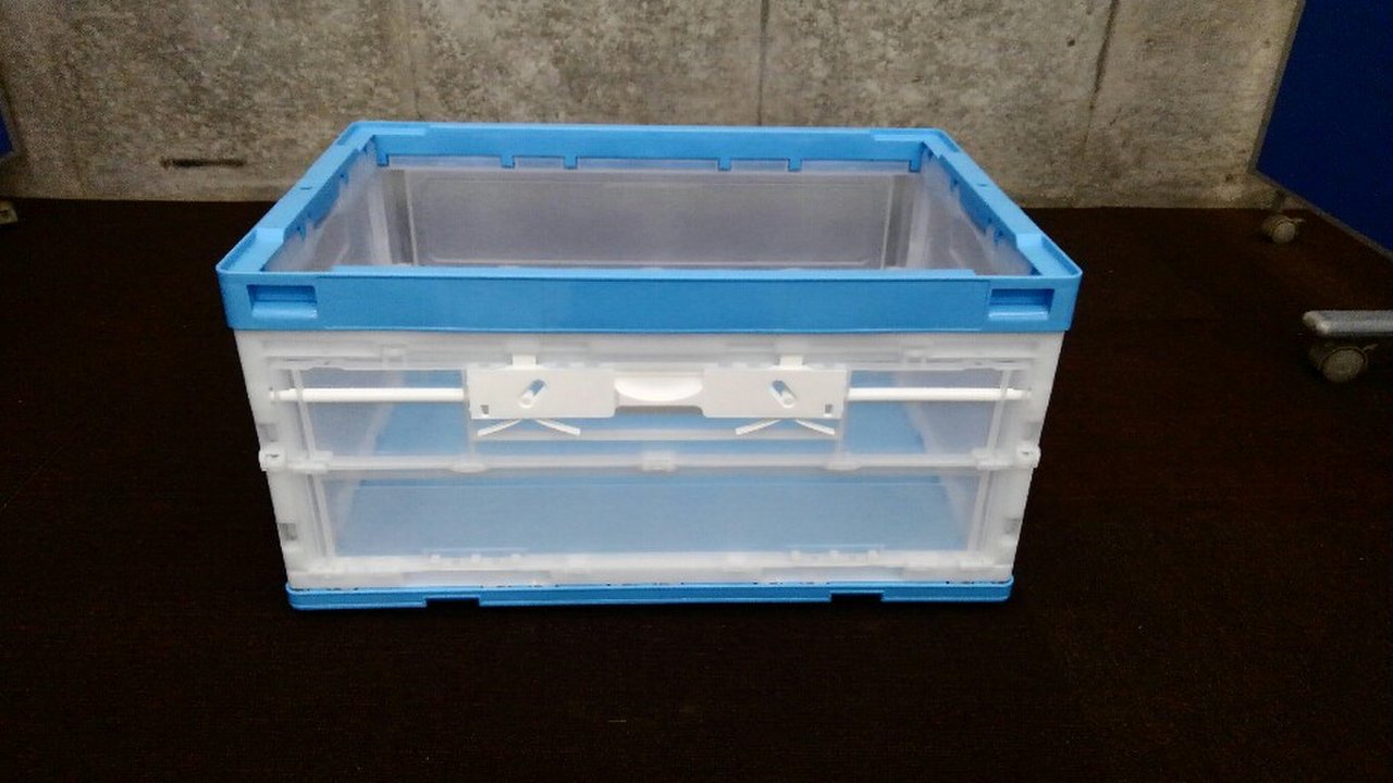 5台1セット価格！！　窓付きオリコン(大)が10セット分 入荷致しました！！　細かいものを入れて、軽量ラックに載せて管理すると便利です。　折り畳み式なので、収納も便利です。注)5台1セットでの販売のみとなります。
 ※マテハン本舗の中古商品は、千葉県柏市に在庫がございます。
                        不明
                                    中古
            