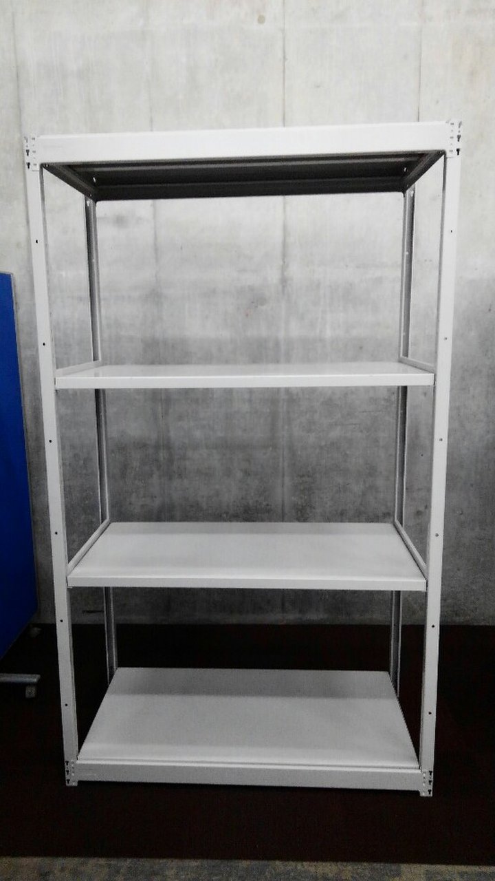イトーキの軽量ラックが久しぶりに1台入荷しました！！③　天地4段　耐荷重：段/150kg　ボルトレスなので組立も簡単！！　
 ※マテハン本舗の中古商品は、千葉県柏市に在庫がございます。
                        不明
                                    中古
            
