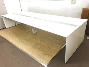 実物はW2400+W1200でW3600をつくります　目安6名様推奨のフリー アドレスデスク　コクヨ　ワークヴィスタ