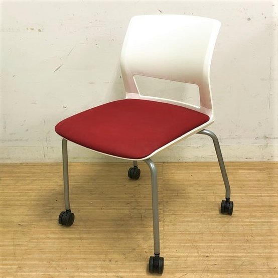 【中古】160シリーズ  CK-160C-W コクヨ（KOKUYO） スタッキングチェア