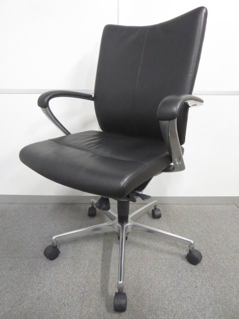 【中古】プレクサス  KWE-665LE-Z9T1 イトーキ（ITOKI） 肘付ハイバックチェア