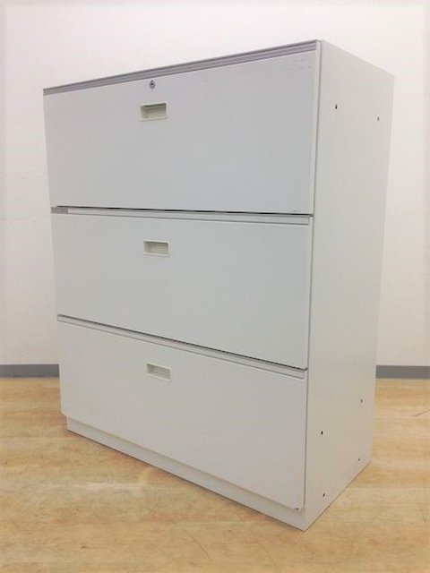 【中古】シンライン  HTM-109AASーW9 イトーキ（ITOKI） ローキャビネット／ラテラル