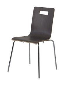 【新品】東屋のお洒落な木製チェア、ヴァーゴチェア！収納も移動もラクラク、座りやすいスタッキングチェア！