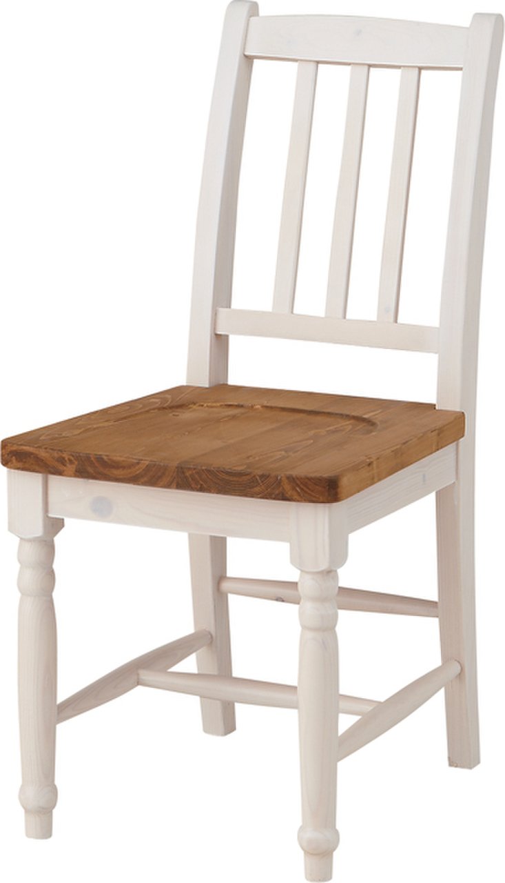 【新品】東谷製　ホワイトXナチュラルで清潔感◎！ミディ ダイニングチェア！
                        ミディ 
                                    新品
            