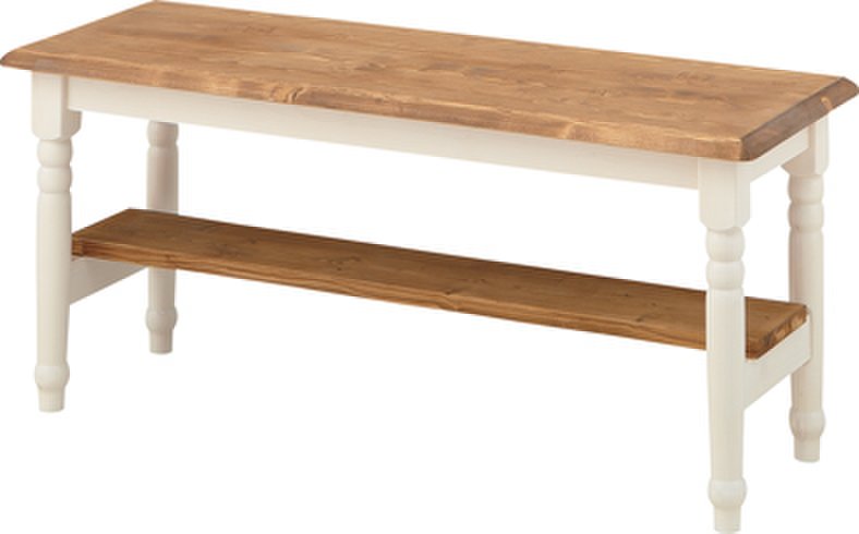 【新品】東谷製　ホワイトXナチュラルで清潔感◎！ミディ ダイニングベンチ！
                        ミディ 
                                    新品
            