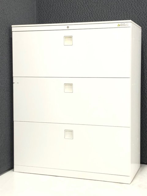 【中古】レクトライン   オカムラ（okamura） ローキャビネット／ラテラル