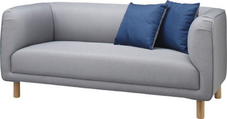 【新品】イサック HS-252GY 東谷 2人掛けソファ