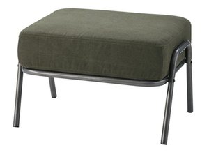 【新品】東谷　スチール脚がカッコイイ！ハウル　オットマン