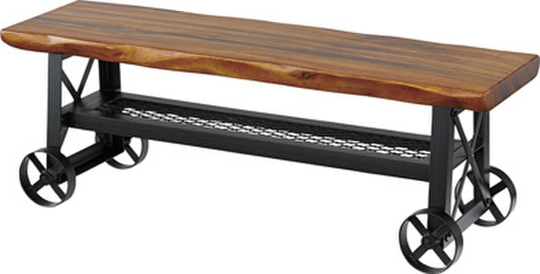 【新品】東谷　天然木×アイアン素材！  ルオータ　ベンチ
                        ルオータ 
                                    新品
            