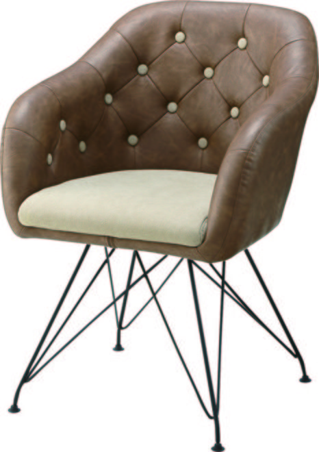 【新品】パーソナル KGI-108BR 東谷 アームチェア