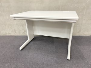 倉庫在庫品【ホワイトカラーの新品平机！】ロットでお探しの方必見！