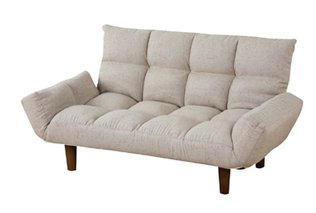 【新品】東谷　便利な 折りたたみカウチソファ　マイナ