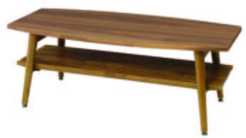 【新品】東谷　木目が美しい！　フォールディングテーブル　アポロ