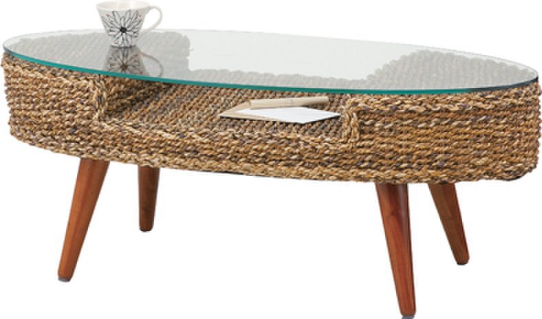 【新品】東谷　南国リゾート風　オーバルテーブル　クラール
                        クラール
                                    新品
            