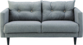 【新品】東谷　シンプルな2人掛けソファ！　モニカ　2人掛