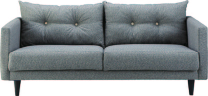 【新品】モニカ  NS-514GY 東谷 3人掛けソファ