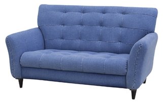 【新品】東谷　カジュアル！　デニムソファ　ランディ　2人掛