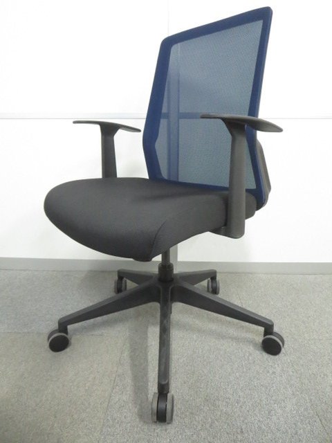 【新品】STM-45 STM-45 井上金庫 肘付ハイバックチェア