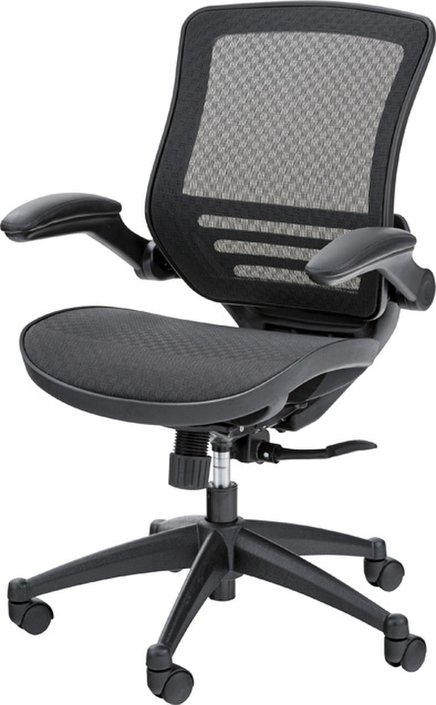 【新品】その他シリーズ OFC-22BK 東谷 肘付ハイバックチェア