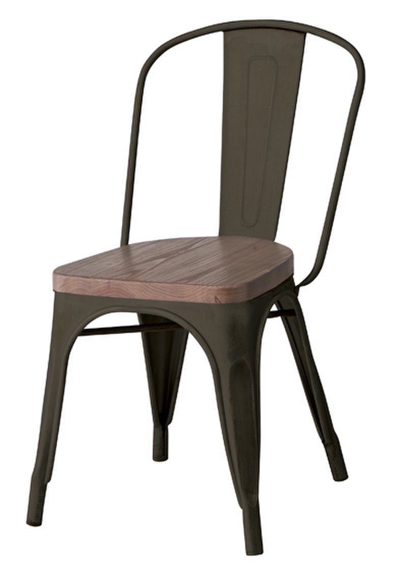 【新品】東谷　天板木目のスチールチェア！　チェア　アラン
                        アラン 
                                    新品
            