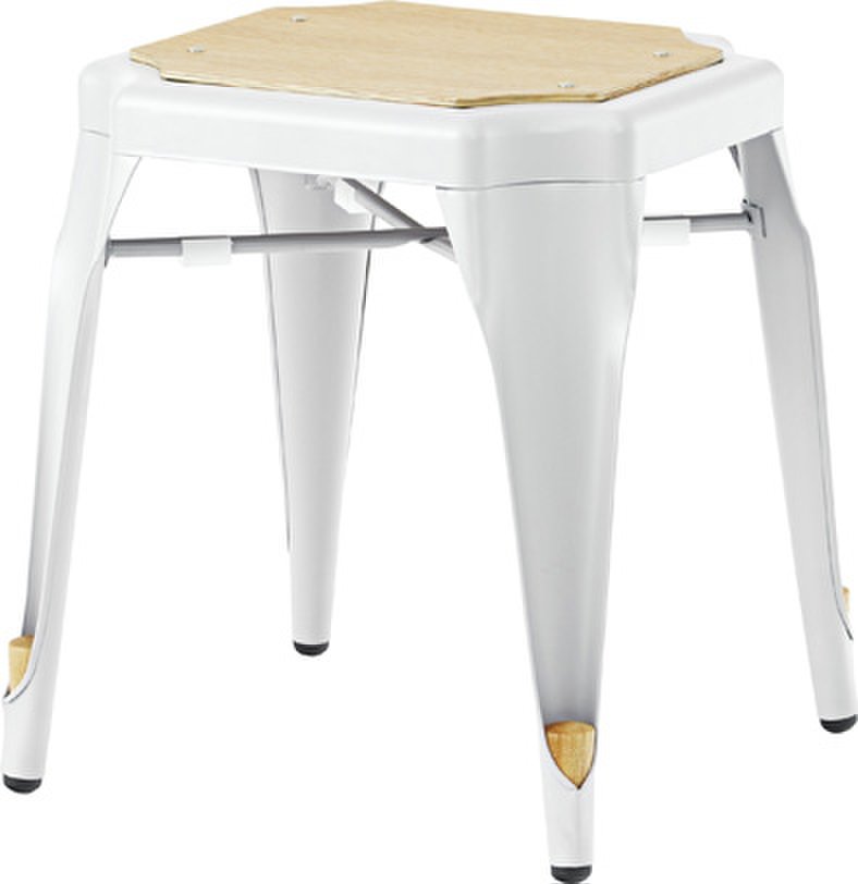 【新品】東谷　木目座面×スチールのスタッキングチェア　スツール
                        その他シリーズ
                                    新品
            