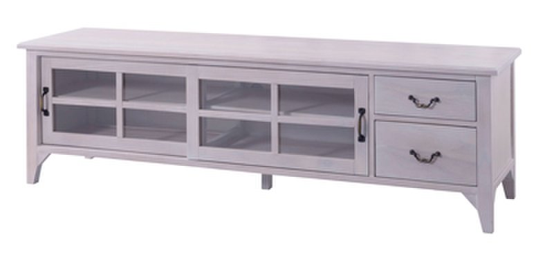 【新品】東谷　オシャレなホワイト色！　ローボード　ワイド　ブリジット
                        ブリジット 
                                    新品
            