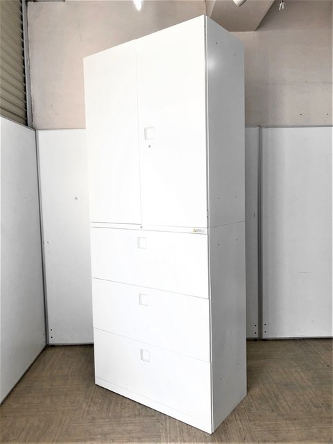 【中古】レクトライン   オカムラ（okamura） ハイキャビネット／その他