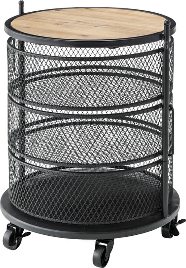 【新品】東谷　スチール×天然木　ナチュラルモダン　サークルワゴン
                        その他シリーズ
                                    新品
            