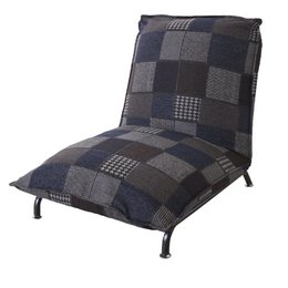 【新品】東谷　パッチワーク柄リクライニングチェア！　フロアローソファ