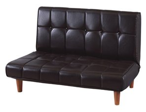 【新品】東谷　アメリカンポップなリクライニングソファ！　フロアソファ　ローソファ　2人掛け