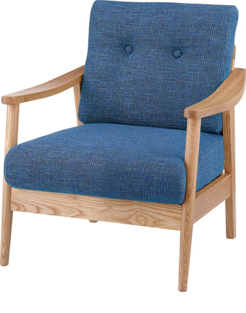 【新品】東谷　北欧風ナチュラルテイスト！　1人掛ソファ　バッスム
                        バッスム 
                                    新品
            