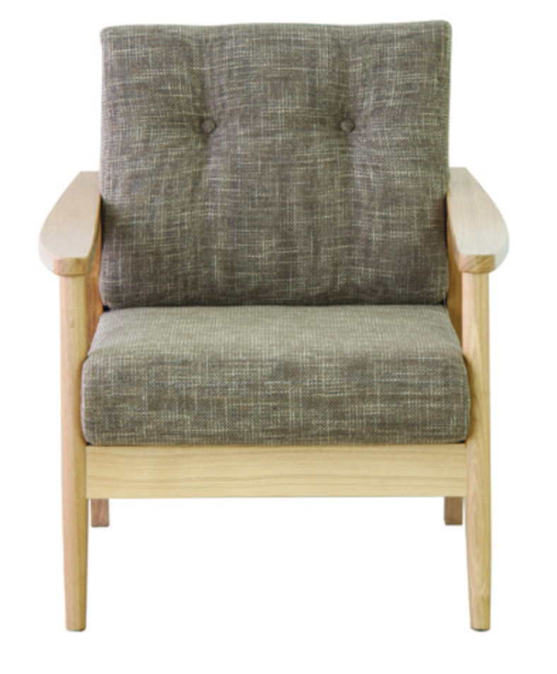 【新品】東谷　北欧風ナチュラルテイスト！　1人掛ソファ　バッスム
                        バッスム 
                                    新品
            