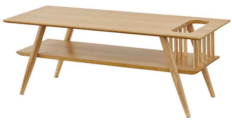 【新品】東谷　ナチュラル北欧テイスト！　棚付センターテーブル　ソット
                        ソット 
                                    新品
            