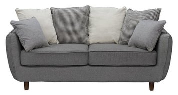 【新品】東谷　カバーが外せる！　クッション付き　2人掛けソファ　シアター