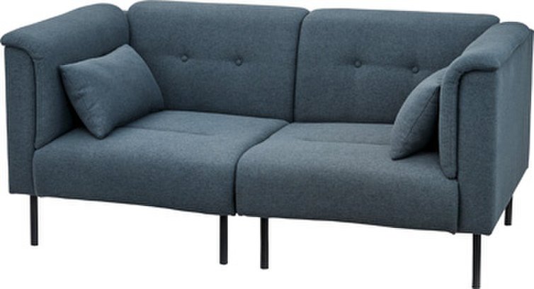 【新品】その他シリーズ SS-120DGY 東谷 2人掛けソファ