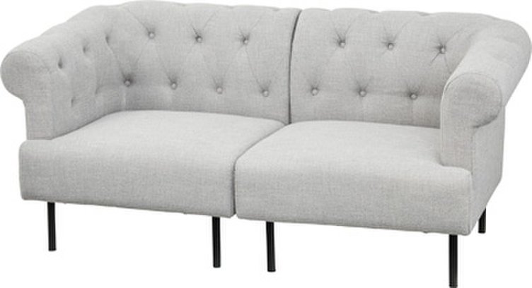 【新品】その他シリーズ SS-121LGY 東谷 2人掛けソファ