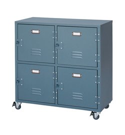 【新品】東谷　オシャレなカラーロッカー！　チェスト4D