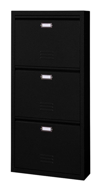 【新品】ラルド  TPN-33BK 東谷 シューズボックス(下駄箱)