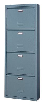 【新品】東谷　オシャレなカラーロッカー！　シューズラック4D