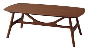 【新品】東谷　シックなブラウン！　スタイリッシュな　センターテーブル