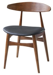 【新品】東谷　シックなブラウン　美しい木目！　ダイニングチェア