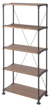  【新品】東谷　スチール×天然木　ヴィンテージ風　シェルフ