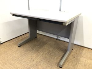 【テレワークにもオススメのコンパクトサイズ】幅1000㎜の平机【事務作業に最適】