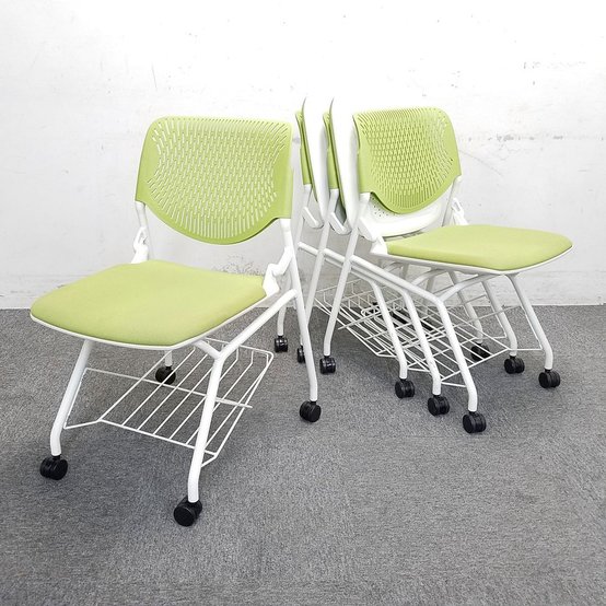 【中古】ルナ  81S1LY オカムラ（okamura） ネスティングチェア