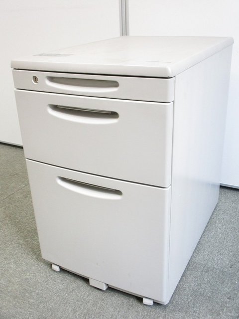 【中古】SD   オカムラ（okamura） ワゴン3段