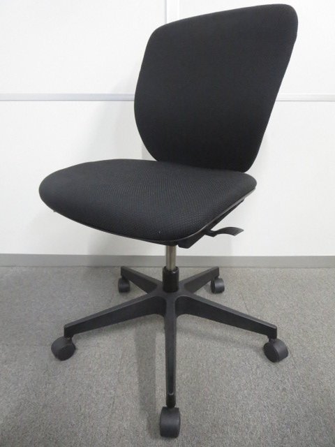 【中古】プラオ   イトーキ（ITOKI） 肘無ハイバックチェア