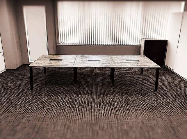 【新品】その他シリーズ MUE-ZRB1214 井上金庫 ミーティングテーブル（会議机）