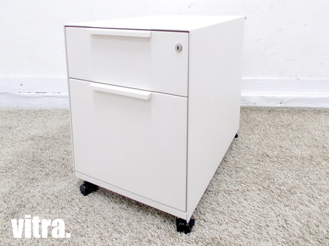 【中古】MBEモバイルペデスタル   vitra（ヴィトラ） ワゴン2段