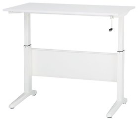 【昇降デスク】電源不要なので故障に強く、設置場所を選びません！